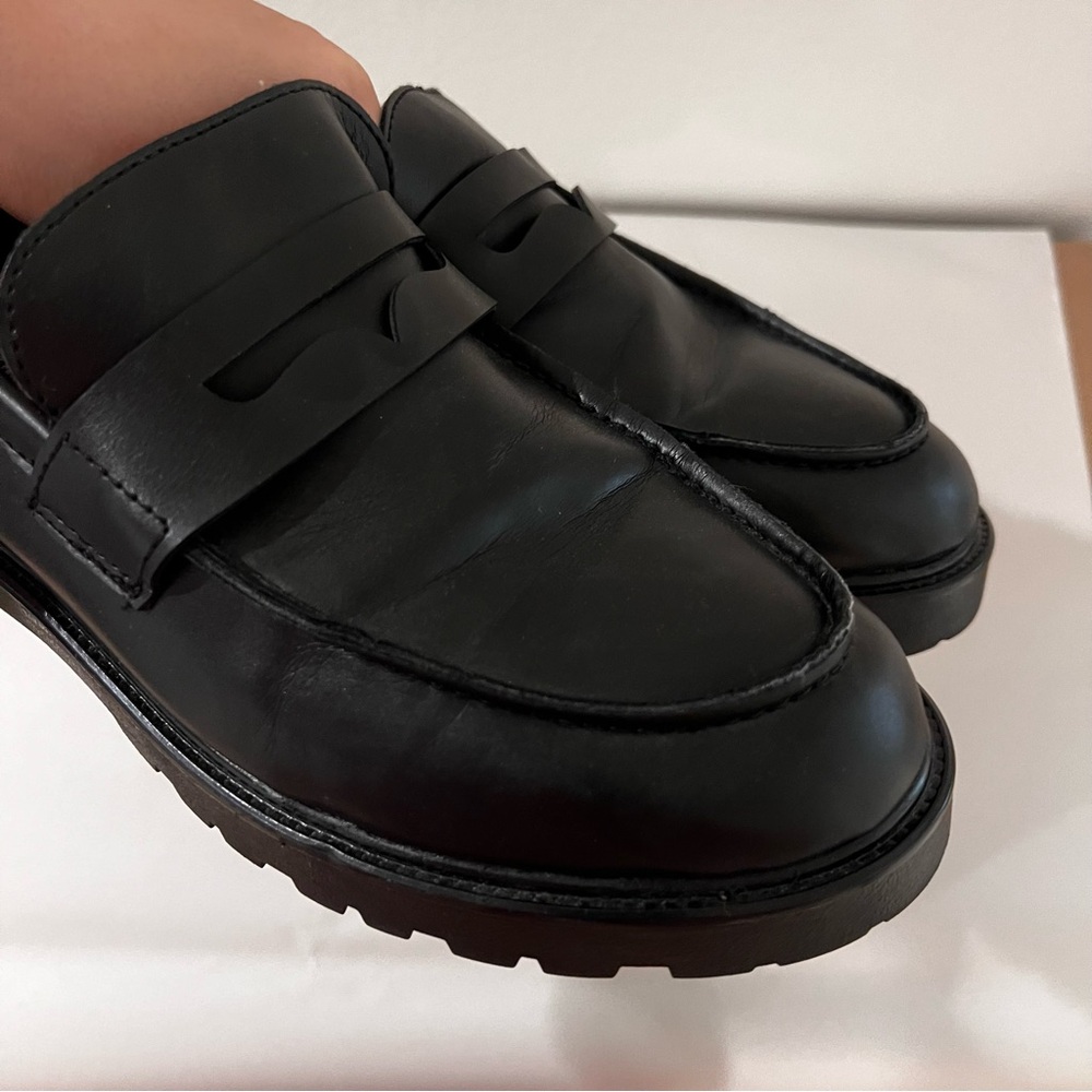 Steve Madden Black Loafers Size 10 - Picture 5 of 12